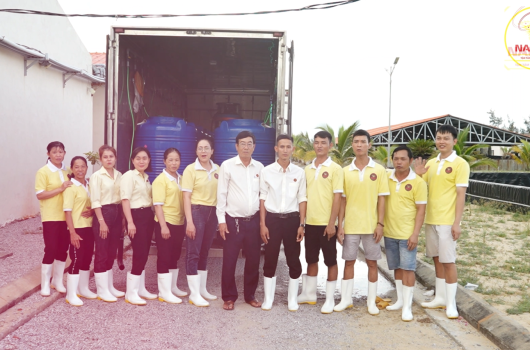 THU LÃI CAO TRĂM TRIỆU TỪ MÔ HÌNH NUÔI CÁ MÚ TRÂN CHÂU BẰNG LỒNG HDPE