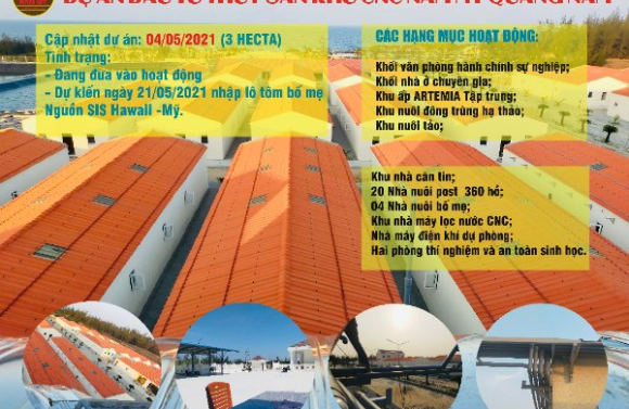 CẬP NHẬT TIẾN ĐỘ DỰ ÁN NAM MỸ QUẢNG NAM